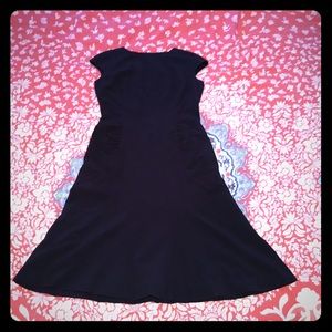 Anne Klein A-line Knee Length Cap Sleeve Dress